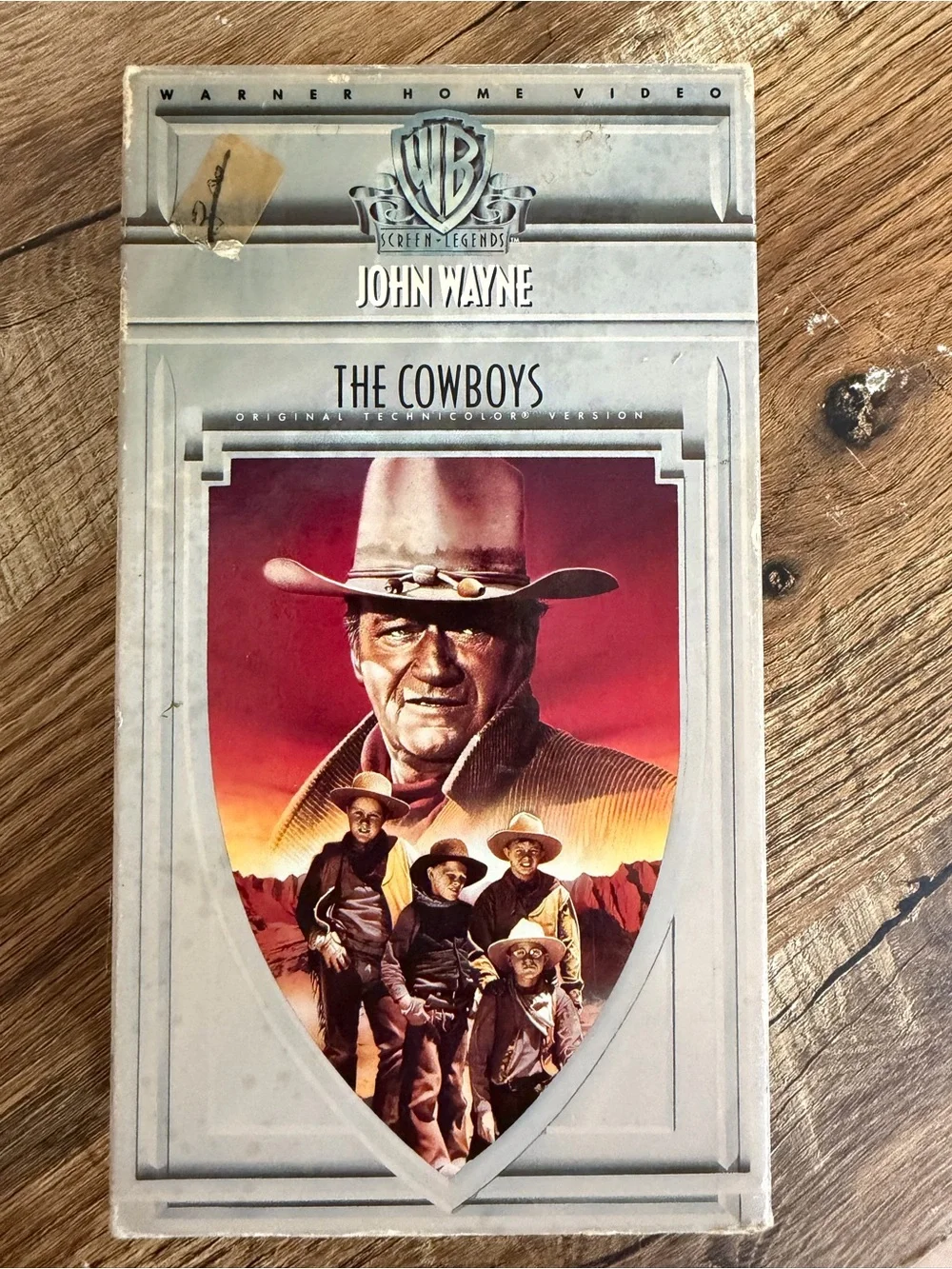 Warner Bros. John Wayne The Cowboys VHS legends Western